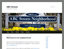 Tablet Screenshot of abcstreets.org